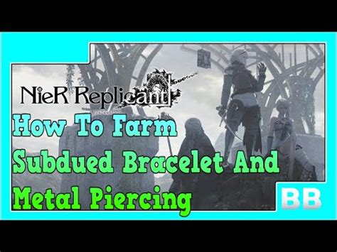 broken wrist watch nier replicant|nier replicant subdued bracelet farm.